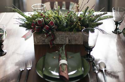 holiday centerpieces